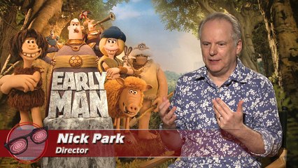 Early Man Interview - Director Nick Park Talks How Cavemen and Soccer United