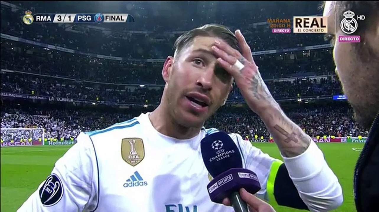 Sergio Ramos: "Al Real Madrid nunca se le puede dar por muerto"