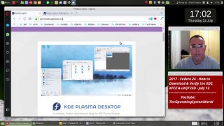 2017 - How to Download & Verify Fedora 26/27 - KDE, XFCE & LXQT ISO - July 13