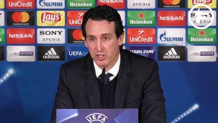 La réaction d'Unai Emery