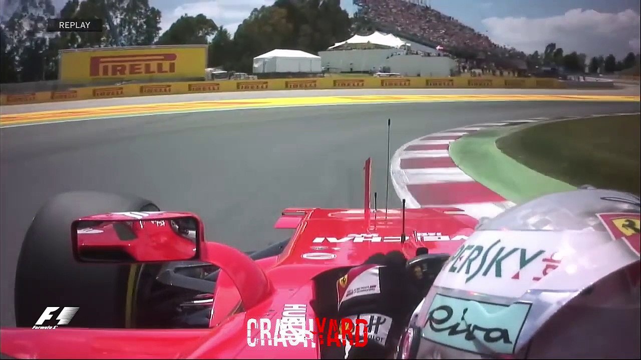 F1 Top 5 Overtakes of 2017