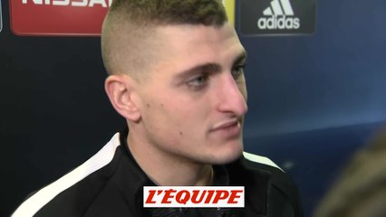 Foot - C1 - PSG : Verratti «On a manqué d'efficacité et de réalisme»