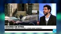 Syrie : réunion à Paris du groupe des Amis de la Syrie - 12/01/2014