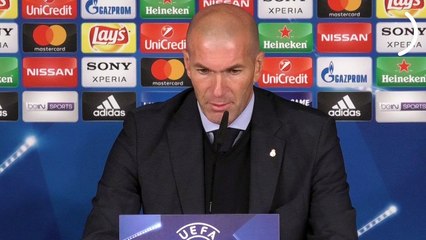 Zidane prévient ses joueurs pour le retour