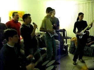 Rock Band SC group sings