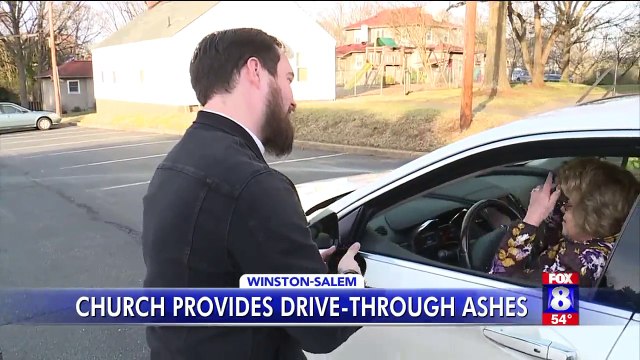 North Carolina Church Provides Drive-Thru Ashes for Ash Wednesday