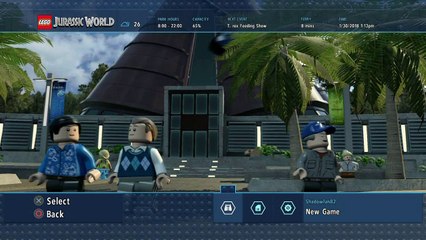Lego Jurassic World Walkthrough Part 1