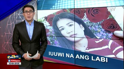 Labi ng OFW na si Demafelis, iuuwi na bukas
