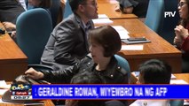 Rep. Geraldine Roman, miyembro na ng AFP