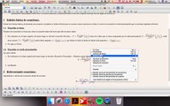 Insertar ecuaciones en lyx. Parte 2