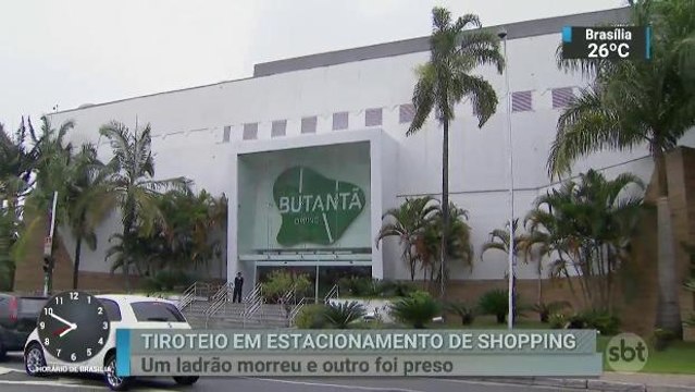 Bandido morre após tiroteio em estacionamento de shopping paulista