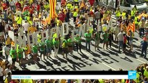 Spain: Hundreds of thousands rally for Catalonia's independence