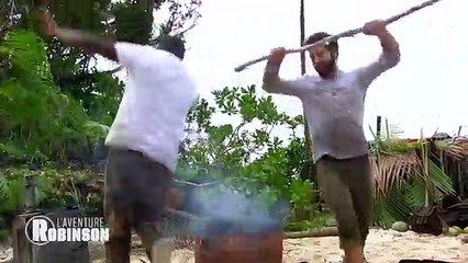 L'AVENTURE ROBINSON : Kendji et Maître Gims sur une île déserte, en mode survie ITW