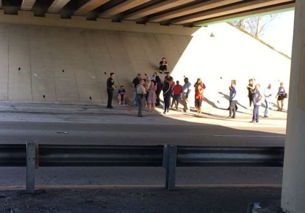 Police Form Cordon Around Marjory Stoneman Douglas High