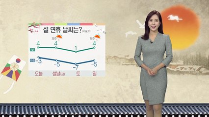 [날씨] 설 연휴 추위 주춤...수도권·강원·영남 건조특보 / YTN