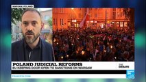 THE DEBATE - Poland Judicial Reforms: EU keeping door open to sanctions on Warsaw