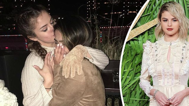 Brunettes have more fun! Selena Gomez goes back to her trademark chestnut tresses as she went blonde for over a month.