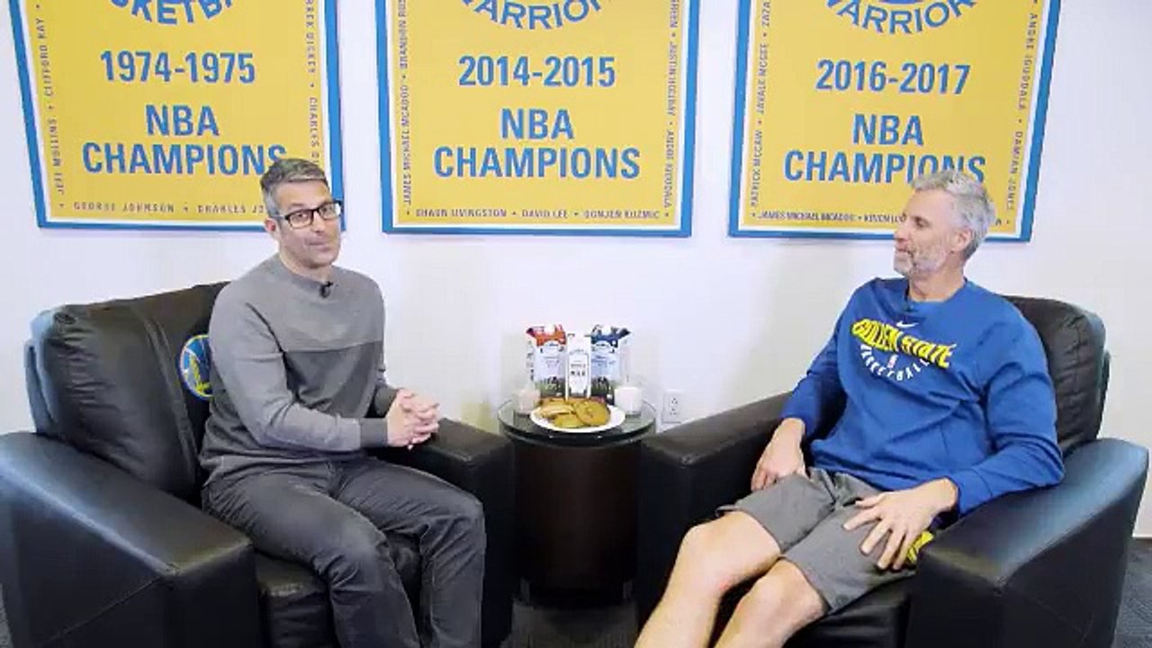 Milk and Cookies with Assistant Coach Bruce Fraser