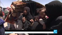 Syria: Civilians flee villages around IS Group Stronghold Raqqa as fighting picks up
