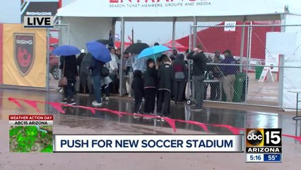 Could Phoenix soon have a major league soccer franchise?