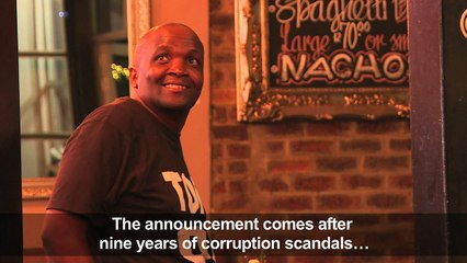 S.Africa's Zuma announces resignation 'with immediate effect'