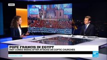 Pope Francis in Egypt: Pontiff delivers speech preaching unity