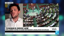 Tunisian parliament votes to ease repressive legislation on drugs
