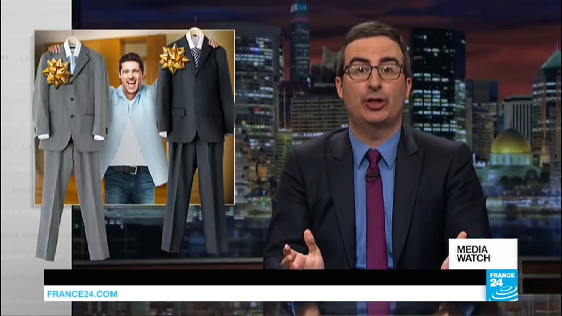 US - When John Oliver points out the French election's absurdity... with FRANCE24!