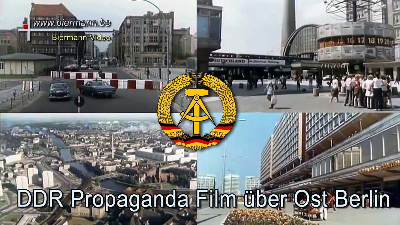 DDR Propagandafilm über Ost Berlin