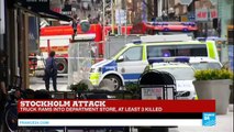 Sweden: Truck rams pedestrians in Stockholm terror attack