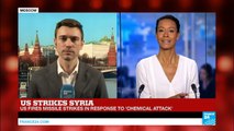Syria: Russia reacts to US missile strikes on Shayrat airbase