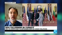 Turkey: Rex Tillerson visit to determine US-Ankara relations