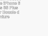 honju horizon Housse pour Apple iPhone 6  6S  76 Plus  6S Plus  7 Plus  noir Boucle