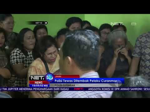 Polisi Tewas Ditembak Pelaku Curanmor - NET 10