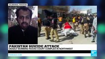 Pakistan: 3 attackers storm court, at least 7 dead after one detonates his suicide vest