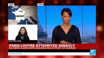 Paris Louvre Attempted Assault: Identity of attacker not yet know,, police arrest a 2nd man