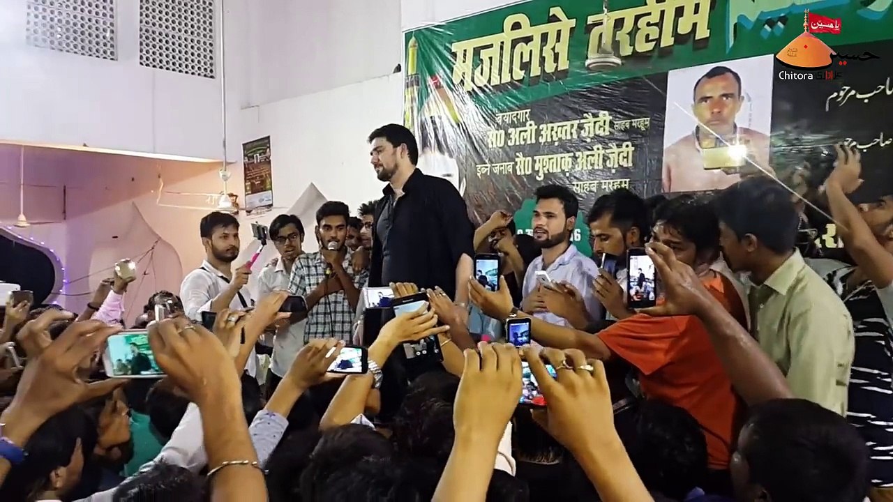Farhan Ali Waris  Alma Walay & Mera Akbar Puttar Jawane Live NohaKhwani Baghra India Part 5
