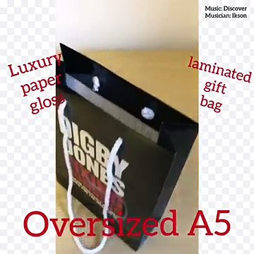 Printed Rope Handle Luxury Paper Bags