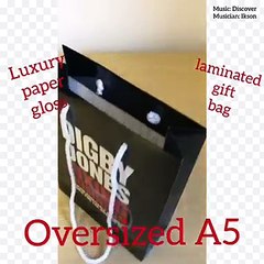 Printed Rope Handle Luxury Paper Bags