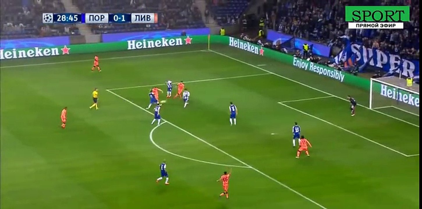 Porto 0-5 Liverpool goal Salah