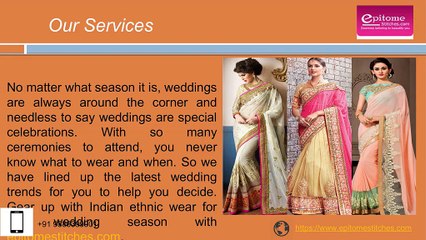 Epitomestitches - Stylish Fashionable Designer Dresses