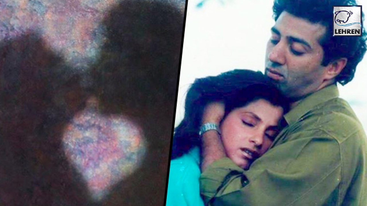 Is Sunny Deol Kissing Dimple Kapadia In This Valentine's Post?