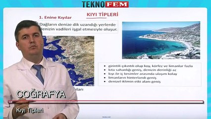 ygs lys coğrafyaYerin Sekillenmesi-Dis Kuvvetler - Kiyi Tipleri
