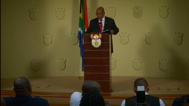 Джейкоб Зума ушел в отставку