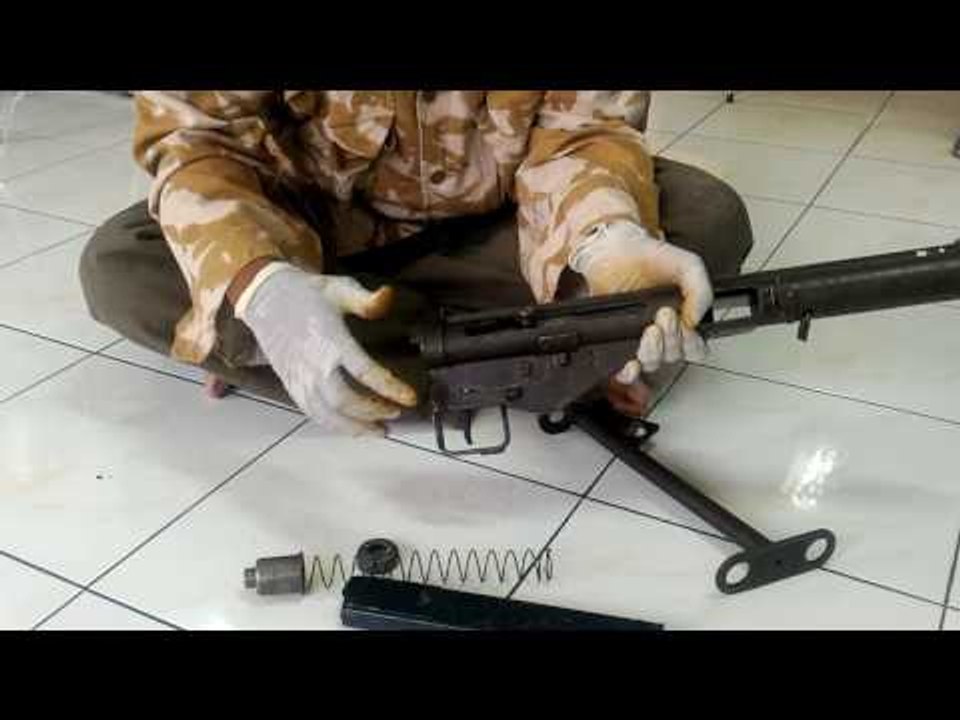 British Sten MK3 Disassembly