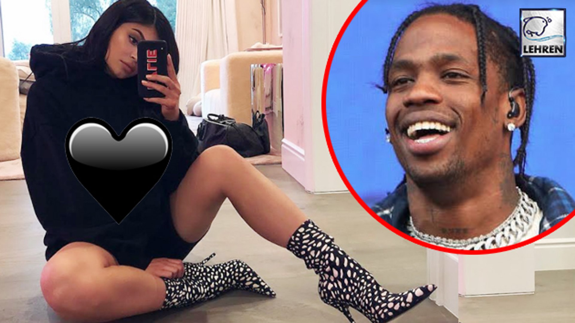 Kylie Jenner Post A Black Heart On Valentines Day! Missing Travis Scott?