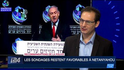 Recommandations de la police israélienne : les sondages restent favorables à Netanyahou