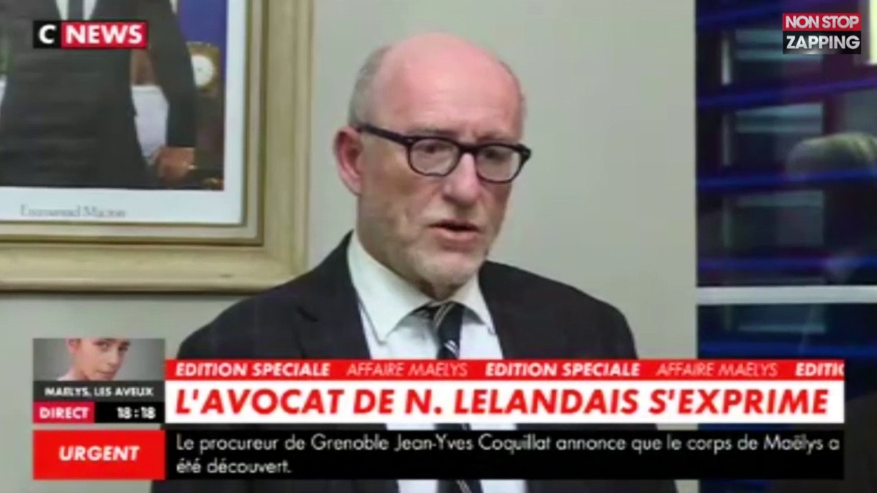 Affaire Maëlys : L'avocat de Nordahl Lelandais s'exprime au bord des larmes (vidéo)