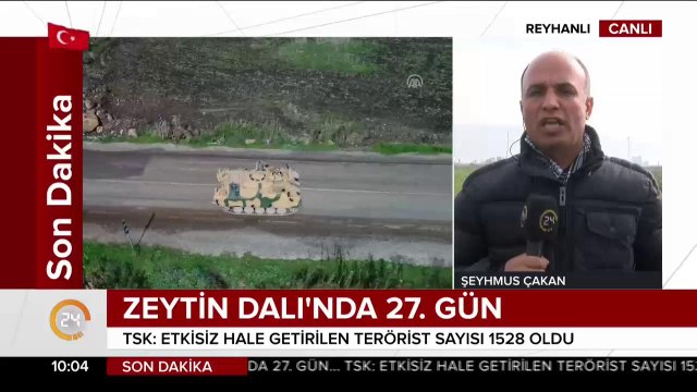 Zeytin Dalı Harekatı'nda 27. gün