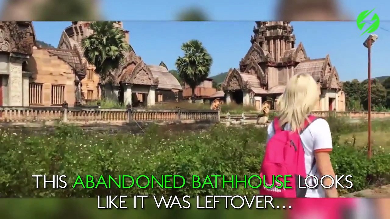 Ces anciens bains publics abandonnés ressemblent à un temple Inca... Magnifique